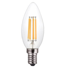 Ampoule LED E14 type bougie 4W 2700K blanc chaud 360 lm