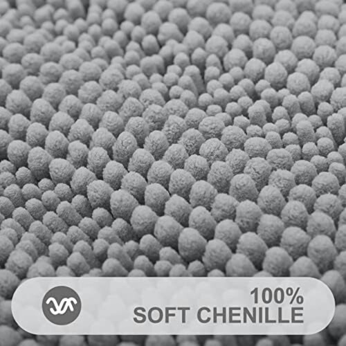 Chenille gestreept badkleed 59x20 inch 1