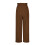 Women's Casual Solid Pants Elastic Waist Straight Leg with 5