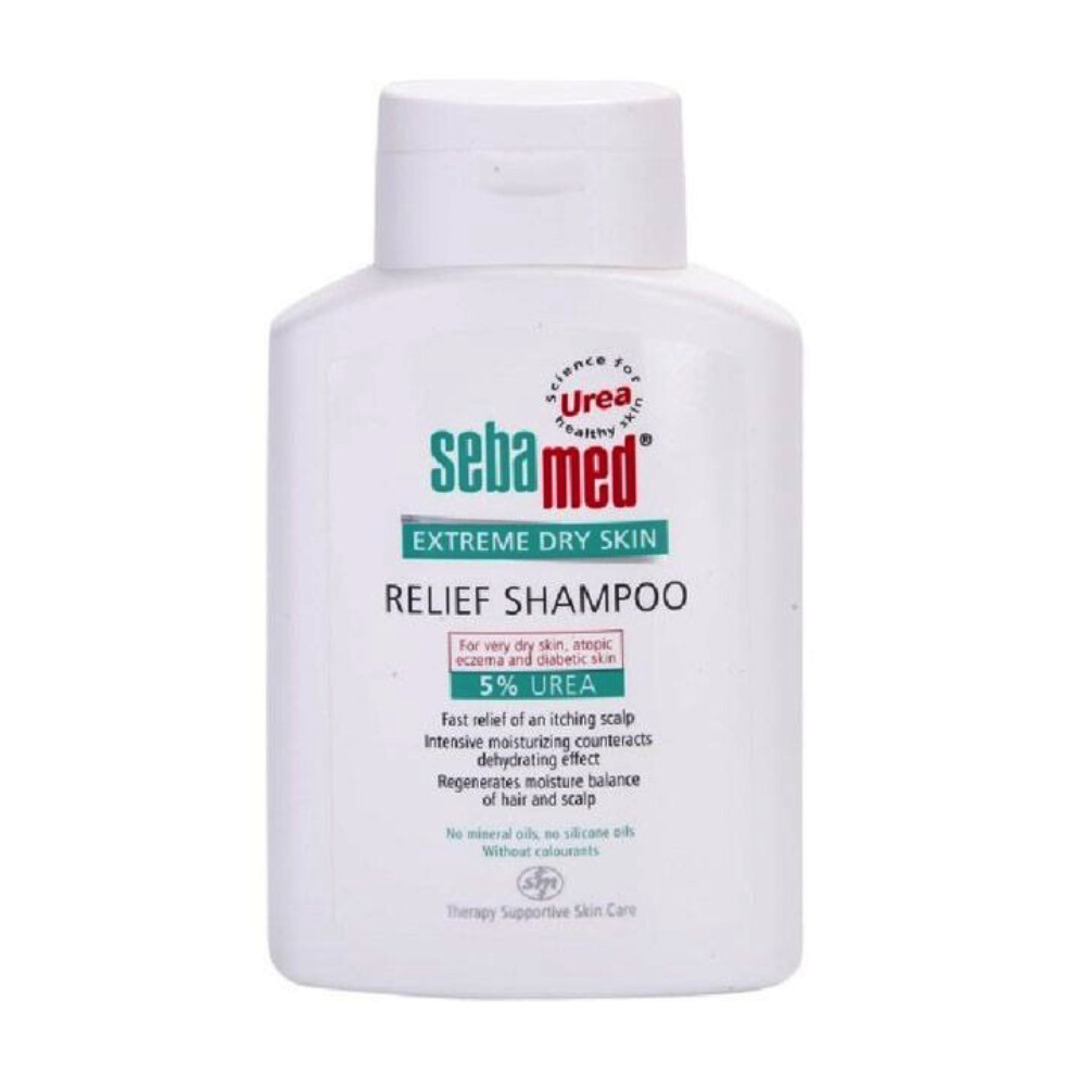 Sebamed Urea Relief Shampoo 5% | Hydrates & Soothes Irritated Scalp | PH-Balanced Formula - 200ml