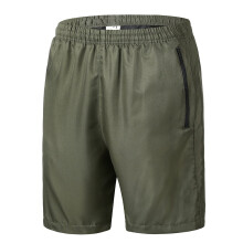 Heren sportshorts, hardloopshorts voor de sportschool, zwemboxershorts, dunne zomerse casual strandshorts, cargo casual wandelshorts groen XL