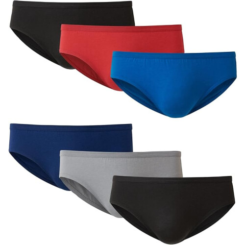 Hanes Men's Bikini Underwear Pack, 6-Pack