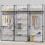 Organisateur de rangement modulaire à 9 cubes, 30 cm 4