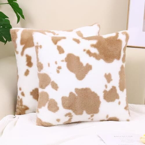 Housses de coussin en polyester 20x20 pouces (lot de 2)