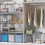 Organisateur de rangement modulaire à 9 cubes, 30 cm 3