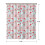 Αδιάβροχη κουρτίνα ντους με floral εκτύπωση 72"x84" με 12 γάντζους 5