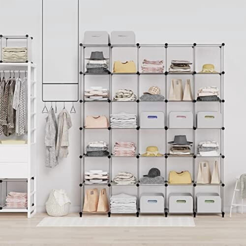 Organisateur de rangement modulaire à 9 cubes, 30 cm 1