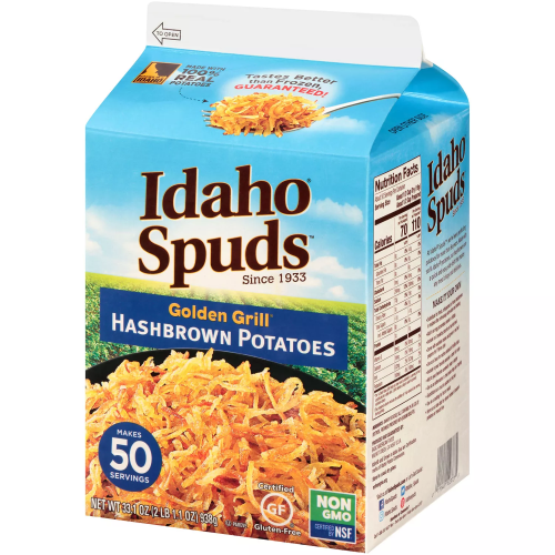 Πατάτες Hashbrown Premium, χαρτοκιβώτιο 1 γαλονιού, 50 μερίδες, χωρίς γλουτένη και kosher 2