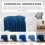 Royal Blue Throw Blanket 60x80 Inches Throw Textured Solid Soft Sofa Throw Couch Knitted Decorative Blanket 6