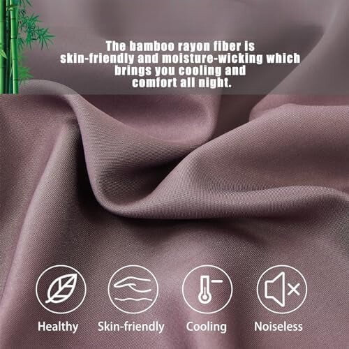 Fronhas de bambu e rayon, 20x54 polegadas (pacote com 1) 1