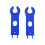 2PCS Solar Panel Connector Disconnect Tool MC4 Connector Wrench Tool Solar Panel Connector Wrench 5