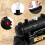 YEAHIBABY Modelleisenbahn Dampfspielzeug ABS1Set 4
