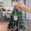 Akryl kogle vedhæng juletræspynt 5