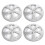 4-pack silverfärgade navkapslar för 2010–2015 Toyota Prius 1