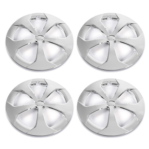 4-pack silverfärgade navkapslar för 2010–2015 Toyota Prius