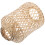Paralume in bambù beige 11x11x9,5 cm, stile rustico 3