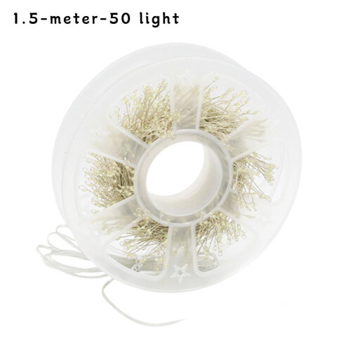 Christmas Courtyard Decorative Lights - Dazzling Firecracker Cluster Design, Invisible Green Wire, USB Powered with Remote Control