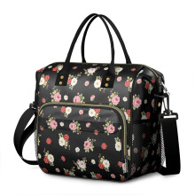 Sac à lunch isotherme étanche à imprimé floral Pioneer Flower pour femmes – Travail, plage, voyage, pique-nique, camping