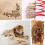 Kit de pirografia com estênceis e 57 pontas – Compatível com Jabey, Funien e Qahm 5