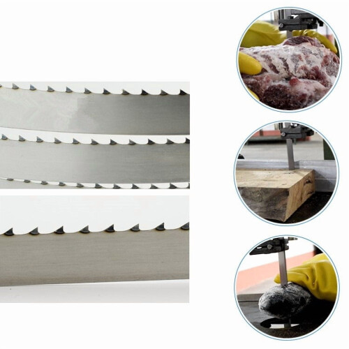 3 τεμ.2400mm x16mm x0,52mm Λεπίδες πριονοκορδέλας4TPI 1