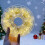 Christmas Courtyard Decorative Lights - Dazzling Firecracker Cluster Design, Invisible Green Wire, USB Powered with Remote Control 3