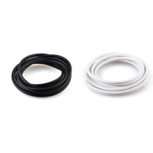 Auto-Zierleisten aus weißem PVC-Gummi, 1 Set