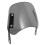 Worgeous Parabrezza per Moto, Parabrezza Grande, Nero 4