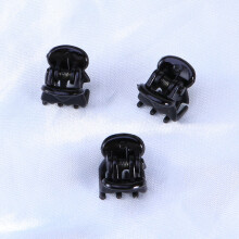 Barrette Gruaige Neamhshleamhain Homoyoyo12Pcs do Mhná Dearadh Simplí Dubh