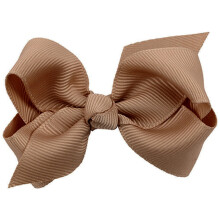 Pinza para el cabello de niña con lazo, estilo pico de pato, accesorio para el cabello sólido, regalo