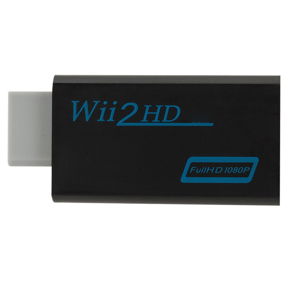 Wii To Hdmi Converter 1080P With 3.5Mm Audio & Hdmi Output, Compatible With Wii, Wii U, Hdtv, MonitorâSupports All Wii Display Modes 9499224806627