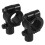 Βάση καθρέφτη τιμονιού μοτοσικλέτας Worgeous Iron1Pair μαύρη 5