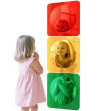 Triple exemplaire de réflecteurs de perception-1 ensemble