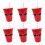6 Cups Christmas Themed Beverage Cups for Holiday 5