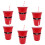 6 Cups Christmas Themed Beverage Cups for Holiday 4