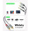 Καλώδιο ήχου 3 σε 1: Lightning-σε-RCA, RCA-σε-3,5 mm, USB-C-σε-2RCA — Συμβατό με Lightning, για ενισχυτές, 2