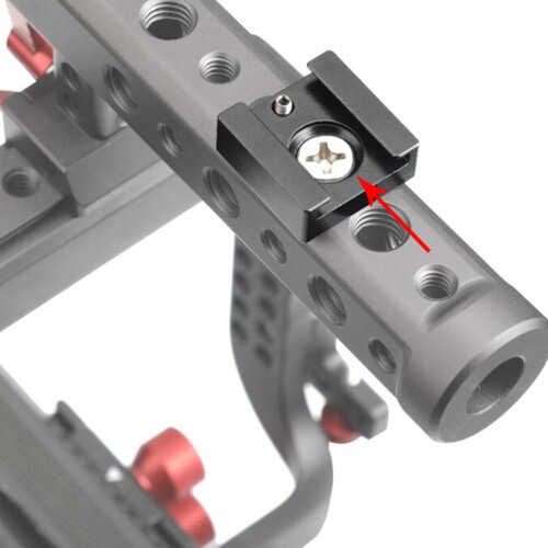 2 Pcs Cold Shoe Mount Flash Stand Bracket /" Screw Mount Adapter Flash Bracket Adapters Hot Shoe Adapter 1