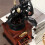 Hand Crank Coffee Grinders Shape Mechanism Musical Box Wind Up 6