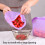 User Friendly Lunch Storage Pouches Freezer Safe-Green L 6