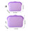User Friendly Lunch Storage Pouches Freezer Safe-Green L 5