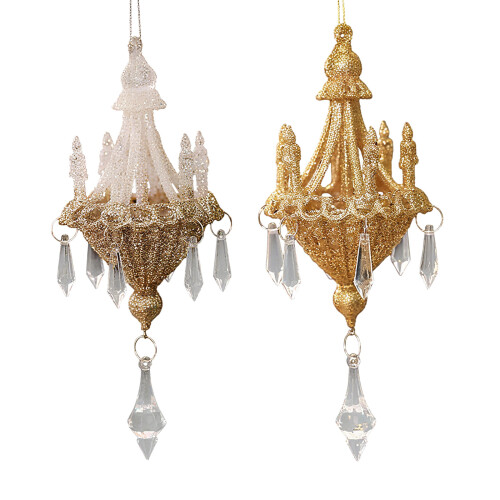 Pailletten acryl kroonluchter hangend ornament-gradiënt 1