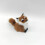 Handcrafted Realistic Cuddly Foxes Shaped Ornament-brown No. 1 6