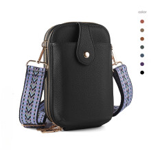 Malá crossbody kabelka na mobil pre ženy, mini crossbody peňaženka, kabelka na telefón a cez rameno s priehradkami na kreditné karty