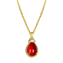 Doppelte Wasserwellen-Pfauenkette Chinesisch * Glücksperlenkette a3d8