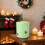 Verres à pois sur le thème de Noël 5