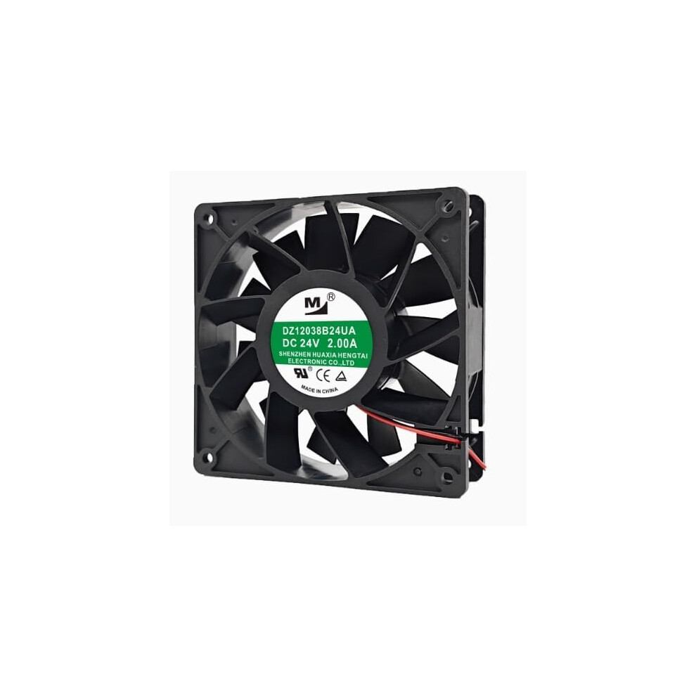 120Mm 24V Dc Cooling Fan Airflow Low Noise For Inverter Efficient Heat Dissipation 9771547167549