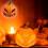 Halloween Pumpkin Lantern Plastic Decor Outdoor Indoor 1 4