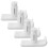 TOYMYTOY Walker Accessories Glides 4Pcs White Plastic 1