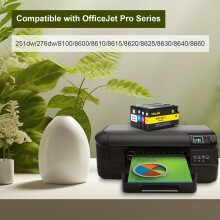 Paquete combinado de cartuchos de tinta JUNXIAO950XL y 951XL, compatibles con HP950/951 para OfficeJet Pro8600, 8610, 8620, 8100, 8630, 8660, 8640,