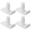 TOYMYTOY Walker Accessories Glides 4Pcs White Plastic 4