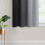 Cortinas opacas com efeito degradê cinza-preto, 52x45 4